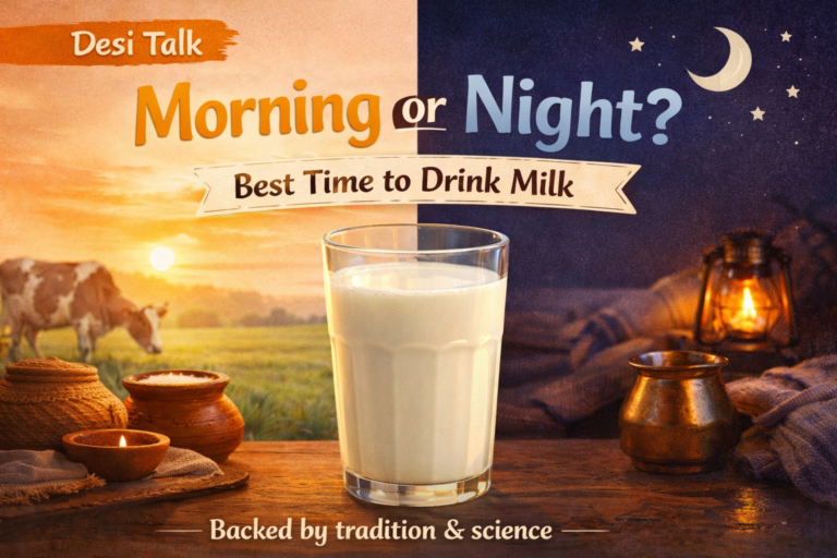 Best Time to Drink Milk – Morning or Night?